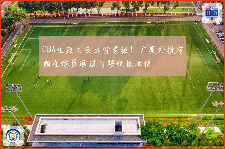 CBA生涯之夜成背景板！广厦外援布朗在球员通道飞踢铁板泄愤
